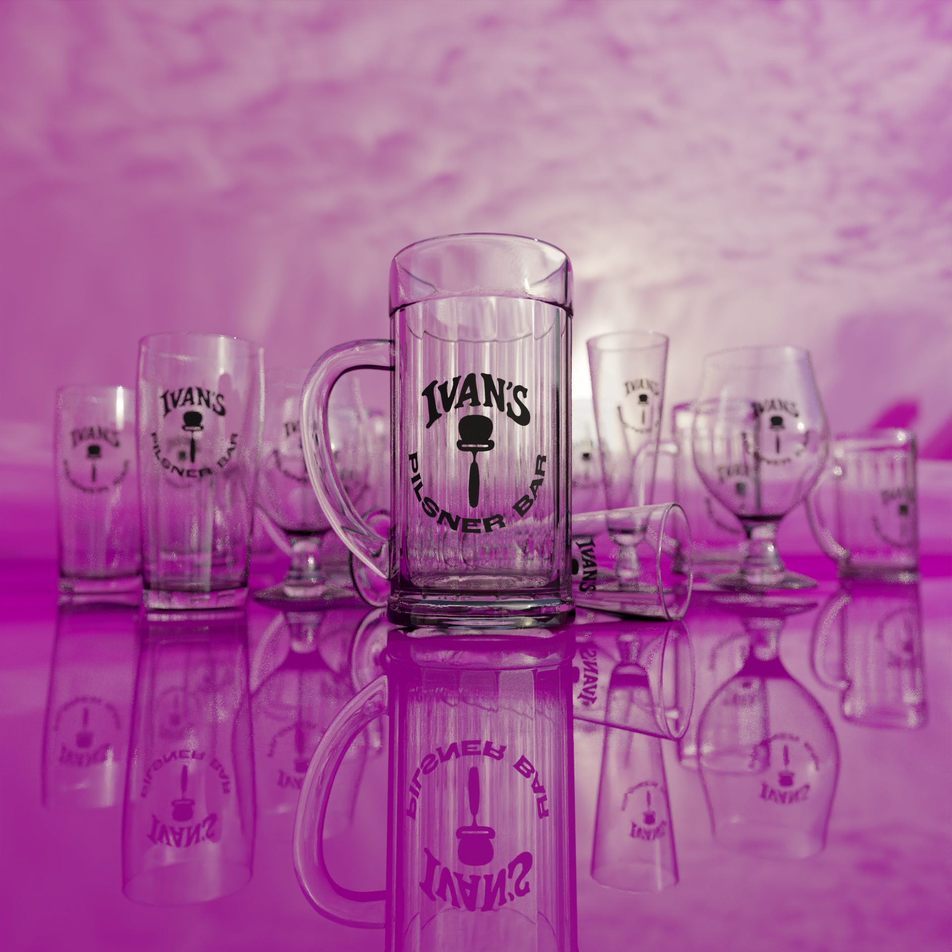 Beer glas collection preview image 1